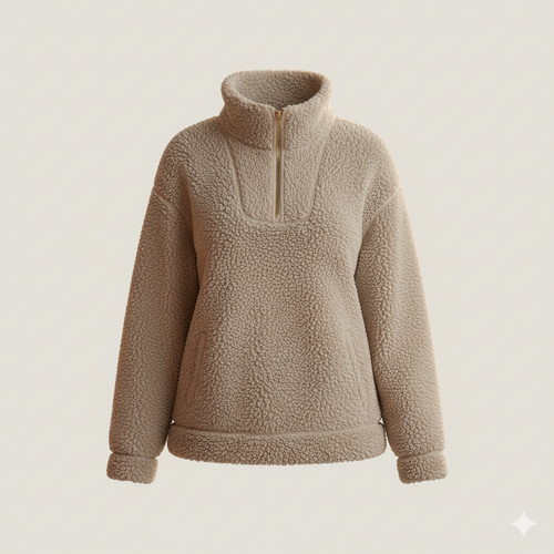 Sherpa Half Zip Fleece