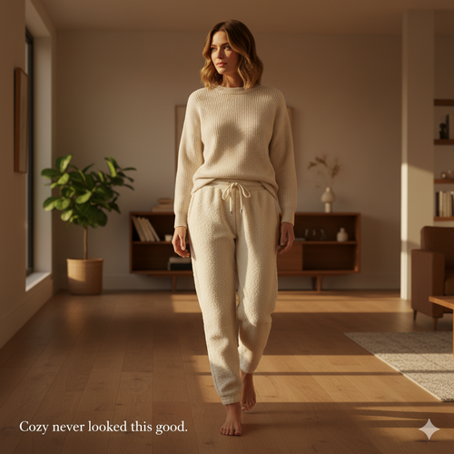 Sherpa Fleece Sweatpants