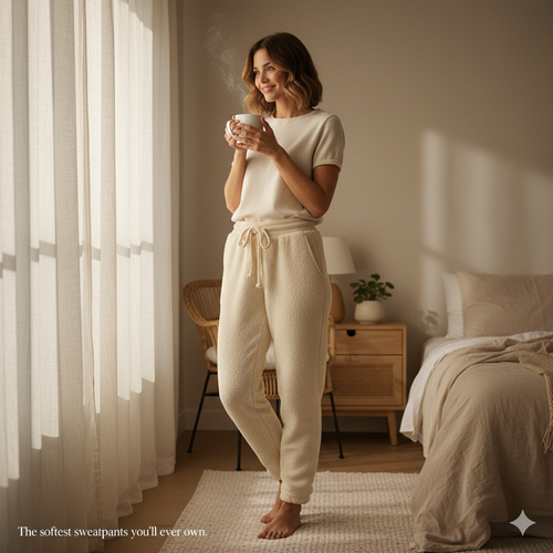 Sherpa Fleece Sweatpants