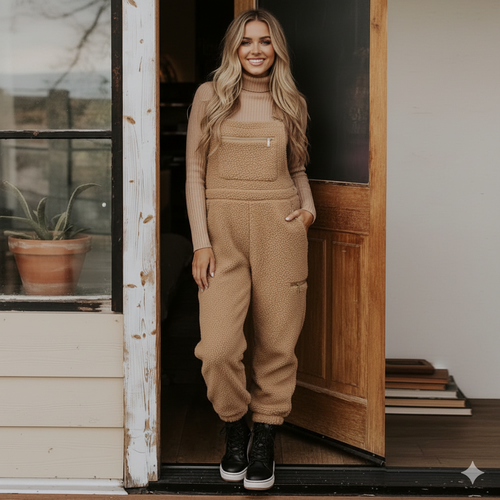 Woman's Fleece Overalls