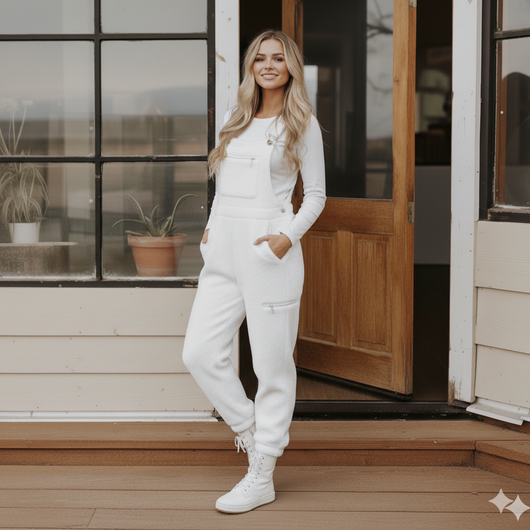Woman's Fleece Overalls
